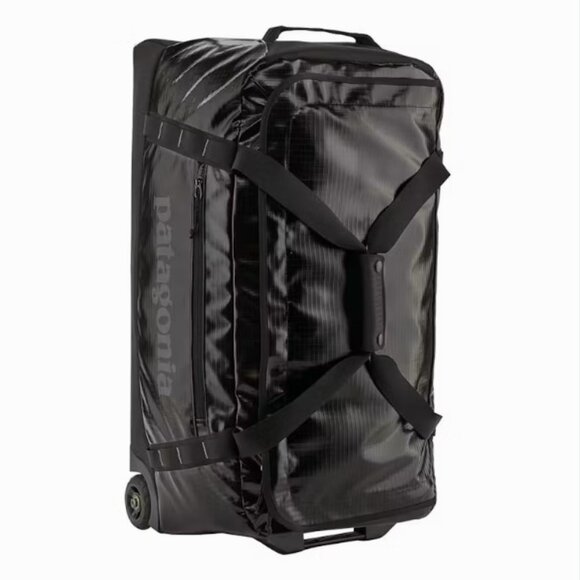 Patagonia Black Wheeled Duffel Bag - Picture 1 of 8